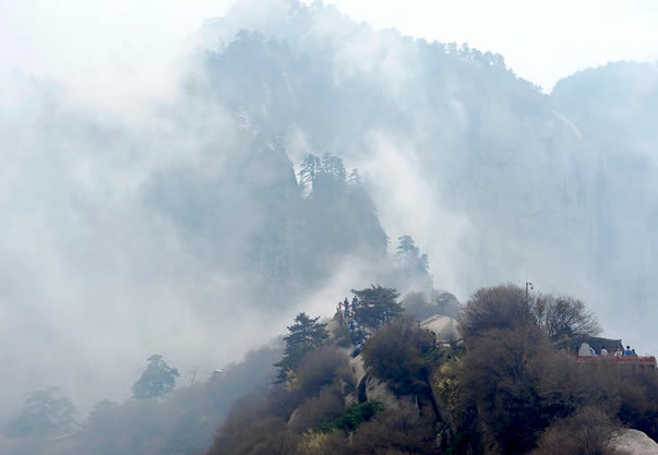 华山景区全新导游图深度解析